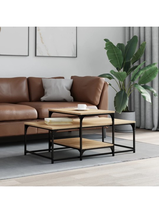 Konferenční stolek dub sonoma 102 x 60 x 45 cm kompozitní dřevo