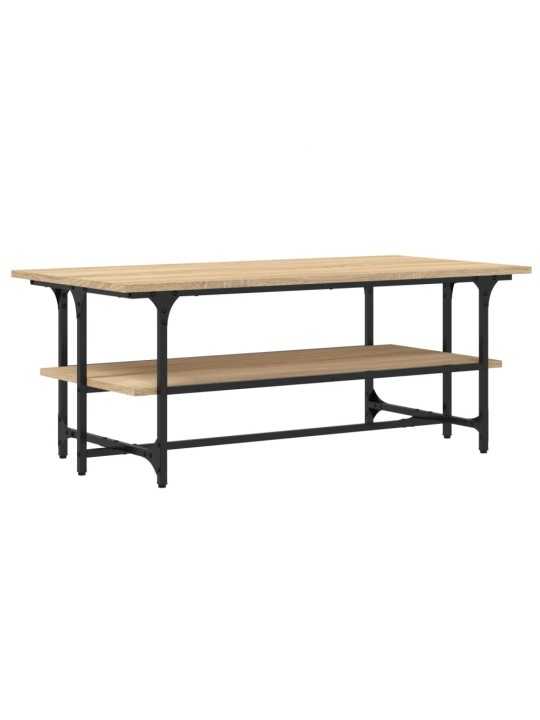Konferenční stolek dub sonoma 100x50x40 cm kompozitní dřevo