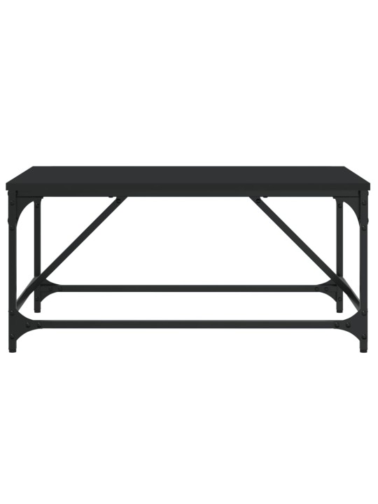 Konferenční stolek černý 75 x 50 x 35 cm kompozitní dřevo