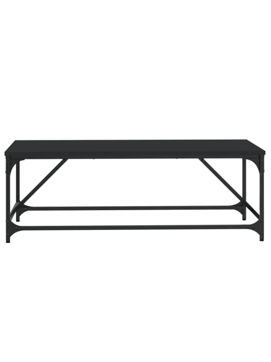Konferenční stolek černý 100 x 50 x 35 cm kompozitní dřevo