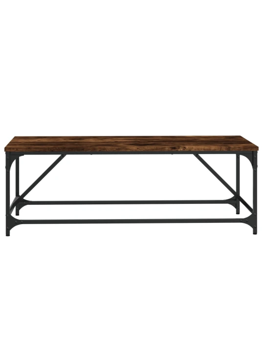 Konferenční stolek kouřový dub 100x50x35 cm kompozitní dřevo