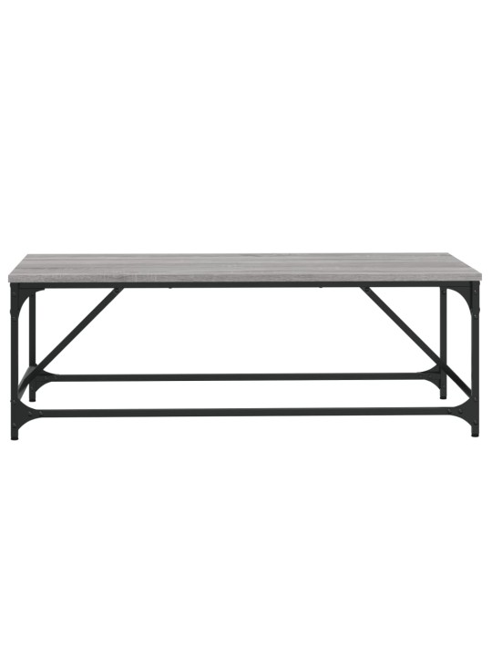 Konferenční stolek šedý sonoma 100x50x35 cm kompozitní dřevo