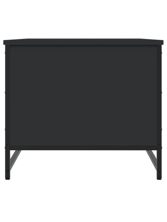 Konferenční stolek černý 85,5 x 51 x 45 cm kompozitní dřevo