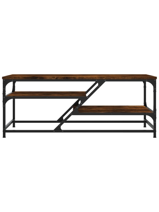 Konferenční stolek kouřový dub 100x49x40 cm kompozitní dřevo