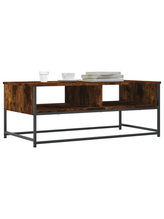 Konferenční stolek kouřový dub 100x51x40 cm kompozitní dřevo