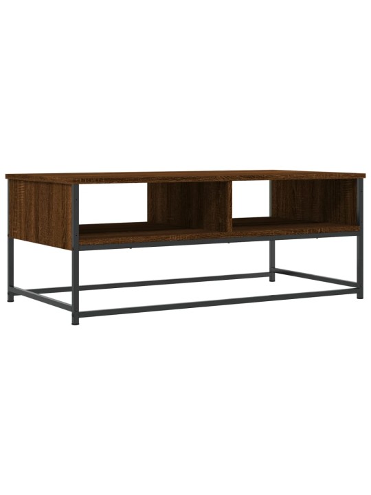 Konferenční stolek hnědý dub 100 x 51 x 40 cm kompozitní dřevo