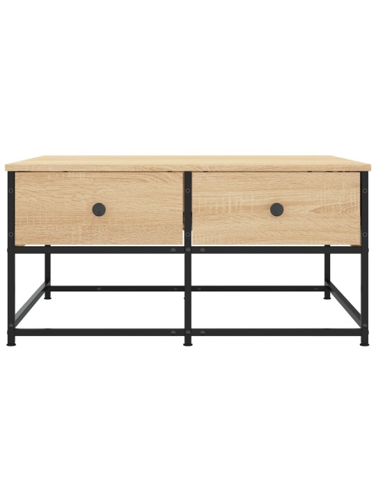 Konferenční stolek dub sonoma 80 x 80 x 40 cm kompozitní dřevo