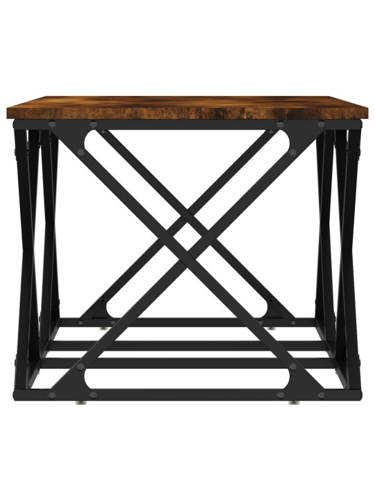 Konferenční stolek kouřový dub 100x49x40 cm kompozitní dřevo