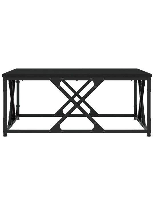 Konferenční stolek černý 70 x 70 x 30 cm kompozitní dřevo