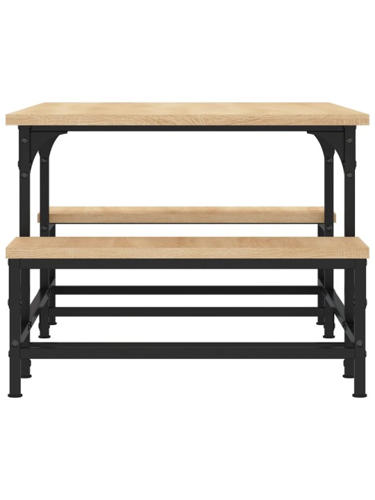 Konferenční stolek dub sonoma 100x50,5x40 cm kompozitní dřevo