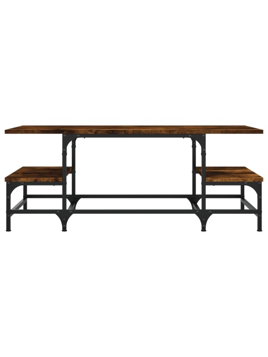 Konferenční stolek kouřový dub 100x50,5x40 cm kompozitní dřevo