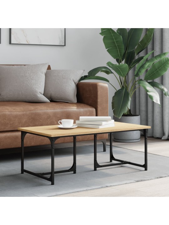 Konferenční stolek dub sonoma 90x50x35 cm kompozitní dřevo