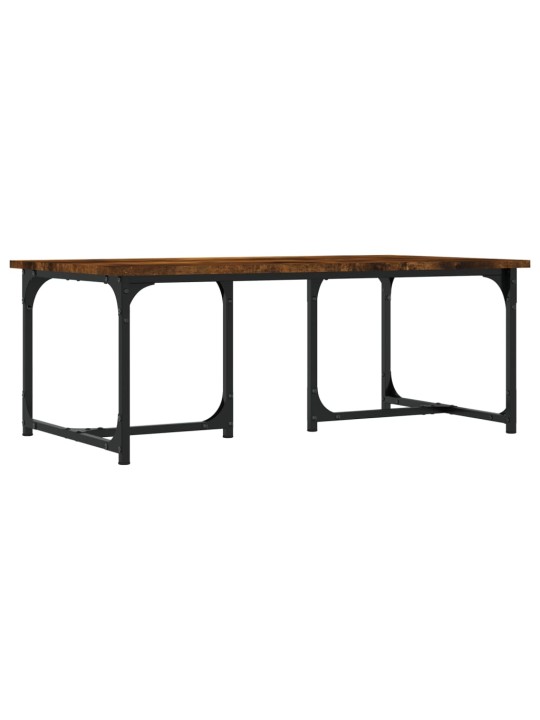 Konferenční stolek kouřový dub 90 x 50 x 35 cm kompozitní dřevo