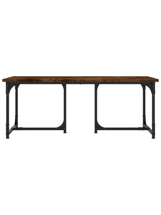 Konferenční stolek kouřový dub 90 x 50 x 35 cm kompozitní dřevo