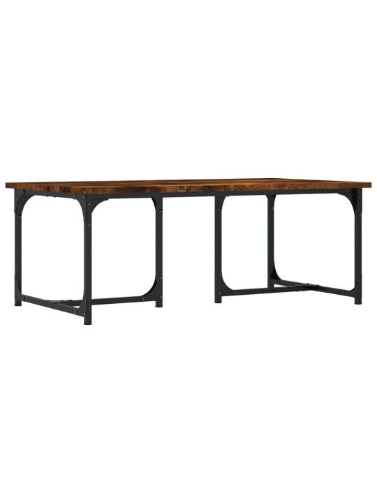 Konferenční stolek kouřový dub 90 x 50 x 35 cm kompozitní dřevo