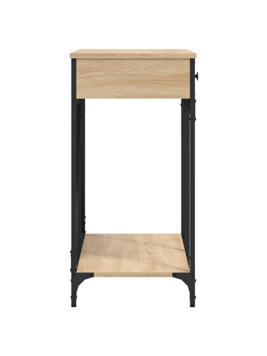 Konzolový stolek dub sonoma 100 x 39 x 78,5 cm kompozitní dřevo
