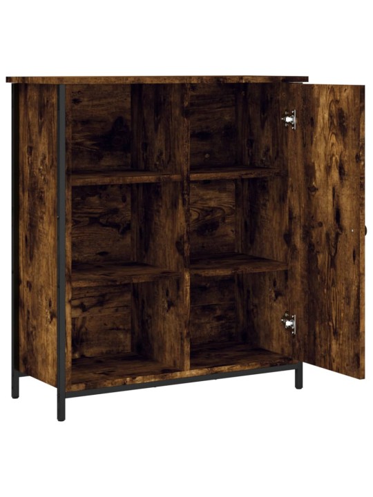 Příborník kouřový dub 70 x 30 x 80 cm kompozitní dřevo