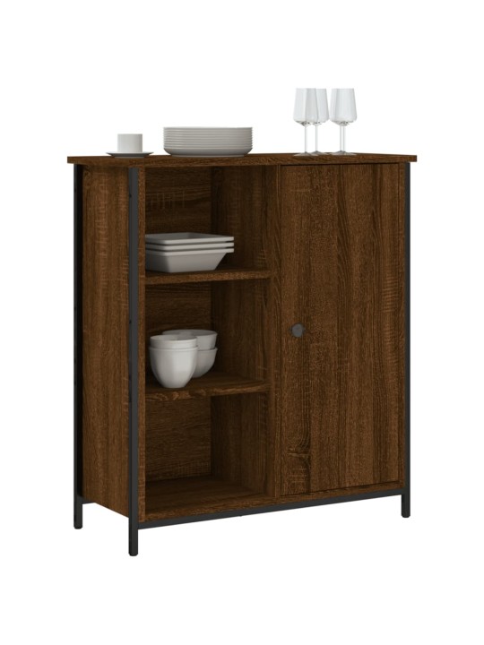 Příborník hnědý dub 70 x 30 x 80 cm kompozitní dřevo