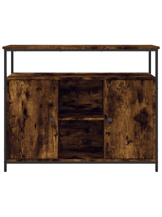 Příborník kouřový dub 100 x 35 x 80 cm kompozitní dřevo
