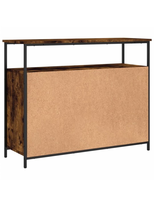 Příborník kouřový dub 100 x 35 x 80 cm kompozitní dřevo