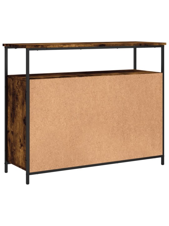 Příborník kouřový dub 100 x 35 x 80 cm kompozitní dřevo