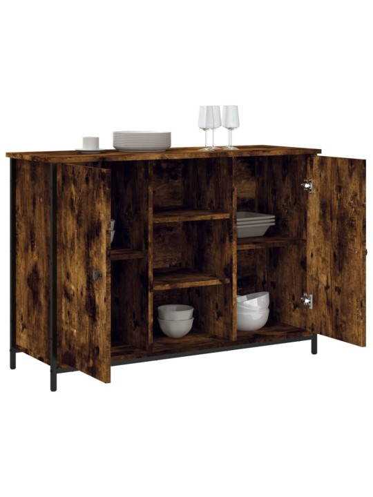 Příborník kouřový dub 100 x 35 x 70 cm kompozitní dřevo