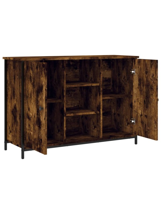 Příborník kouřový dub 100 x 35 x 70 cm kompozitní dřevo