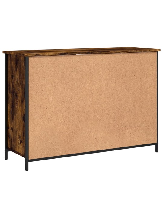 Příborník kouřový dub 100 x 35 x 70 cm kompozitní dřevo