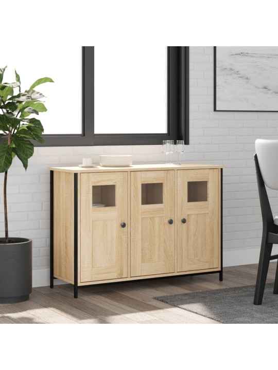 Příborník dub sonoma 100 x 35 x 70 cm kompozitní dřevo
