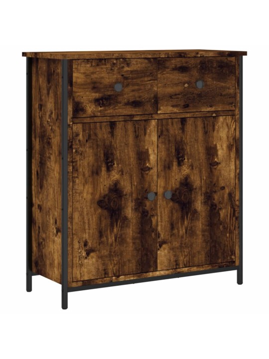 Příborník kouřový dub 70 x 30 x 80 cm kompozitní dřevo