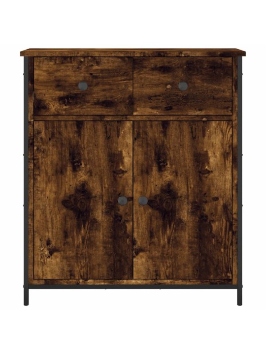 Příborník kouřový dub 70 x 30 x 80 cm kompozitní dřevo