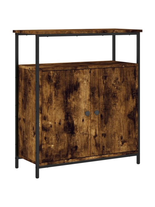 Příborník kouřový dub 70 x 30 x 80 cm kompozitní dřevo