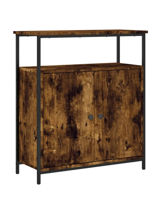 Příborník kouřový dub 70 x 30 x 80 cm kompozitní dřevo