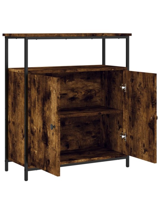 Příborník kouřový dub 70 x 30 x 80 cm kompozitní dřevo