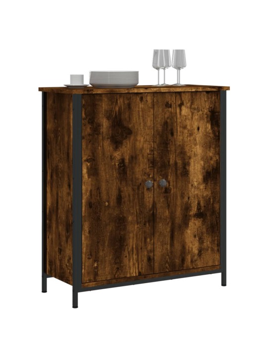 Příborník kouřový dub 70 x 30 x 80 cm kompozitní dřevo