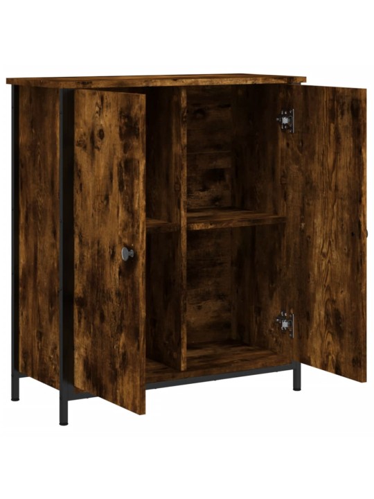 Příborník kouřový dub 70 x 30 x 80 cm kompozitní dřevo