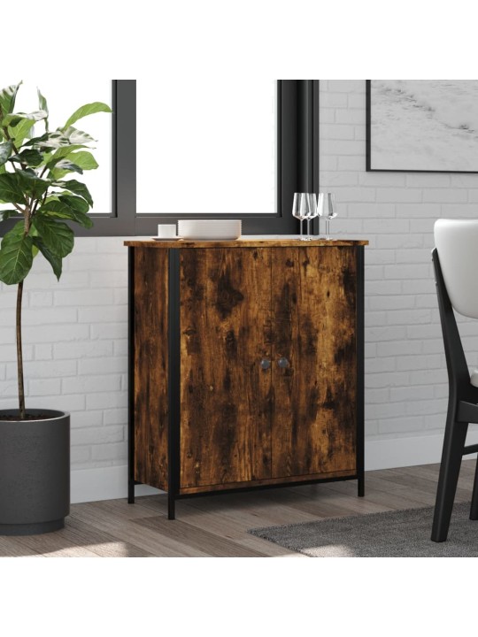 Příborník kouřový dub 70 x 30 x 80 cm kompozitní dřevo