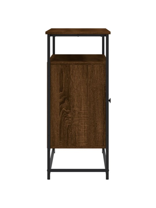 Příborník hnědý dub 100 x 35 x 80 cm kompozitní dřevo