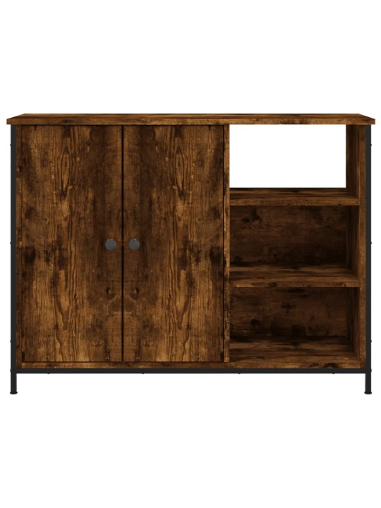 Příborník kouřový dub 100 x 33 x 75 cm kompozitní dřevo