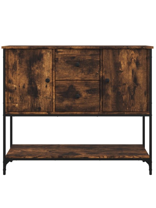 Příborník kouřový dub 100 x 36 x 85 cm kompozitní dřevo