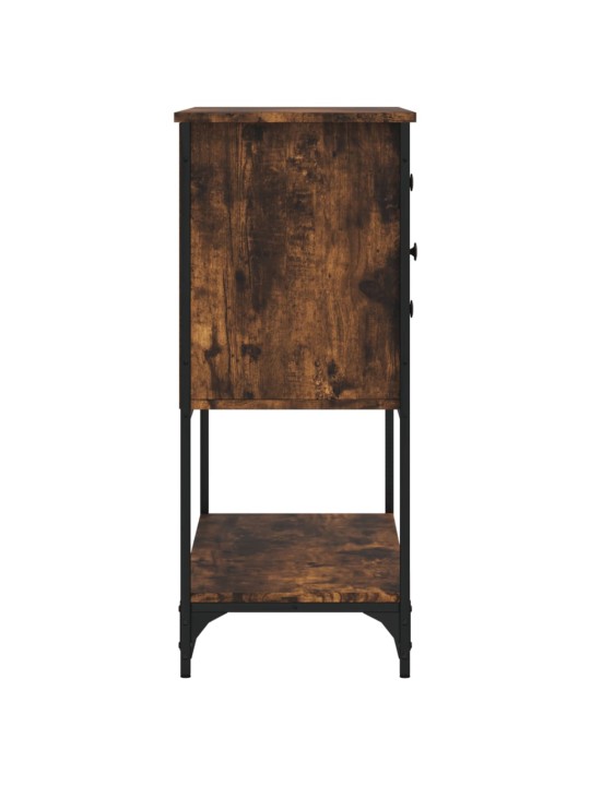 Příborník kouřový dub 100 x 36 x 85 cm kompozitní dřevo