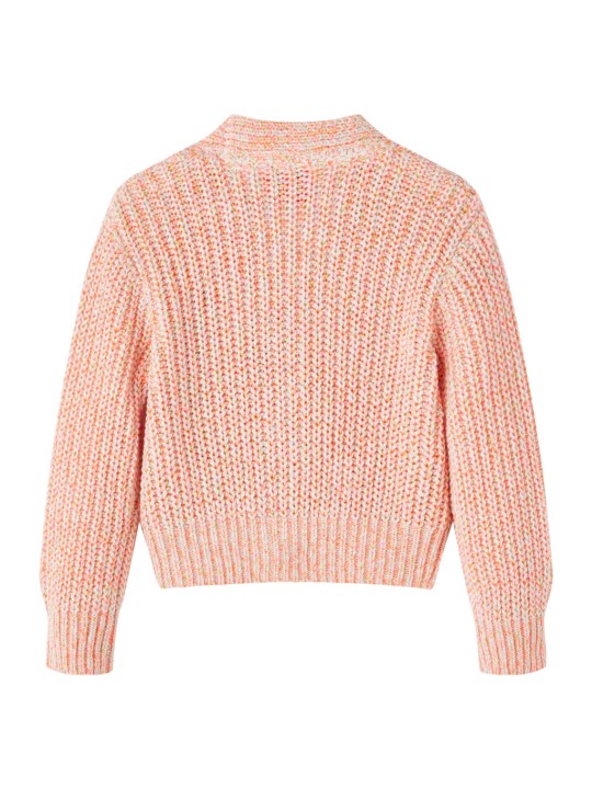 Dětský pletený cardigan mix růžové 140