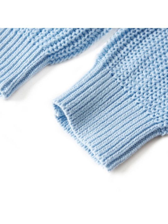 Dětský pletený cardigan modrý 116