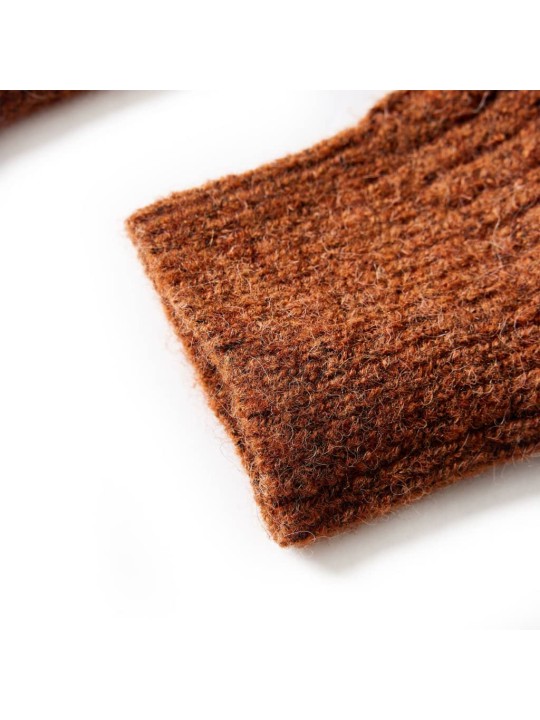 Dětský pletený cardigan koňakový 104