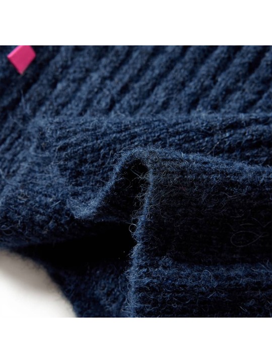 Dětský pletený cardigan námořnicky modrý 128
