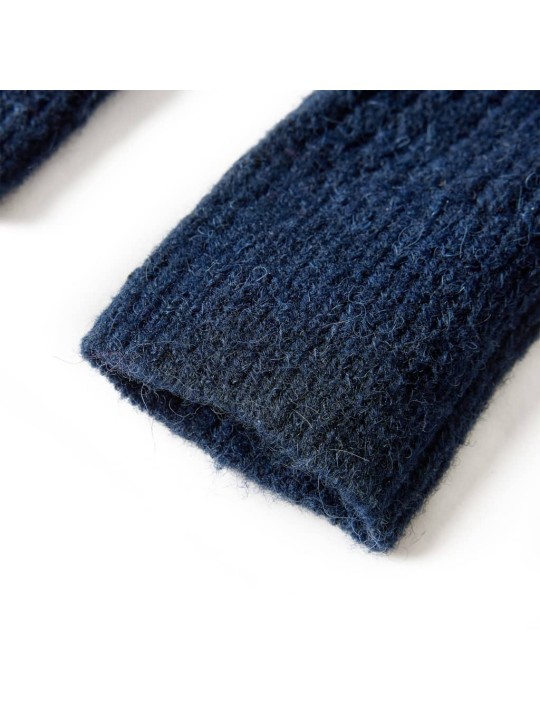 Dětský pletený cardigan námořnicky modrý 140