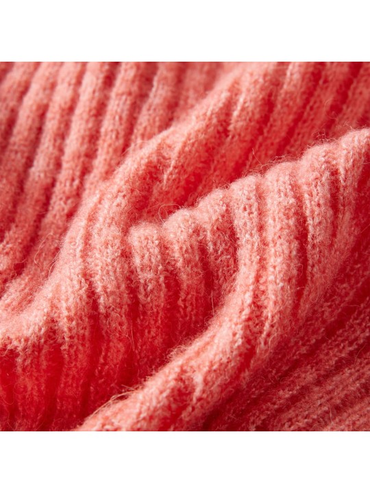 Dětský pletený cardigan středně růžový 104