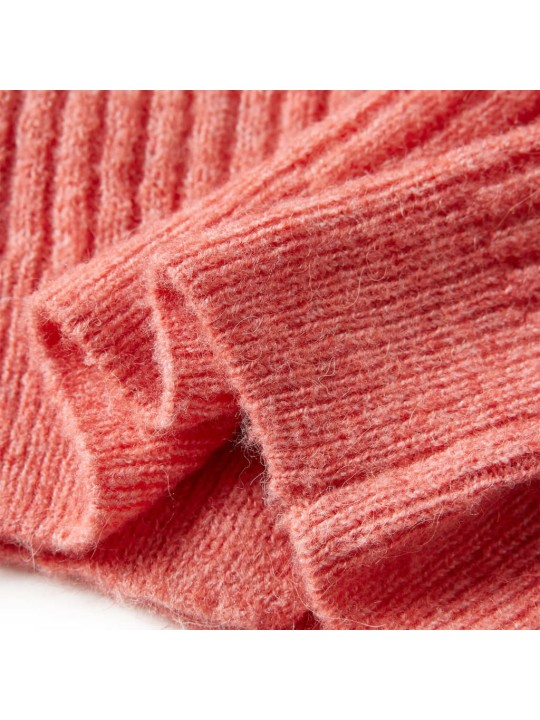 Dětský pletený cardigan středně růžový 128