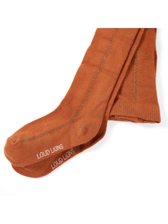 Dětské punčocháče koňakové 104