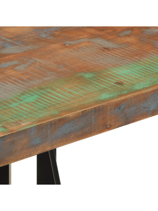 Barový stolek 55x55x107 cm masivní recyklované dřevo a železo